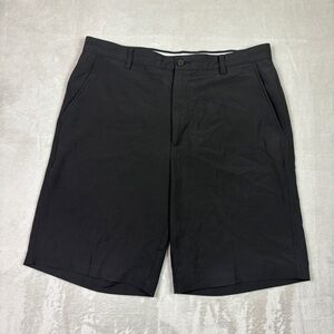 FJ FootJoy Men's Shorts Size 34 Black Stretch Golf Travel